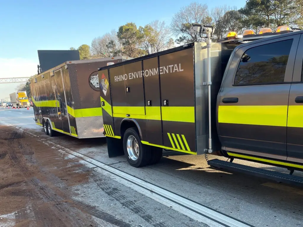 Hydraulic Fluid Spill Response